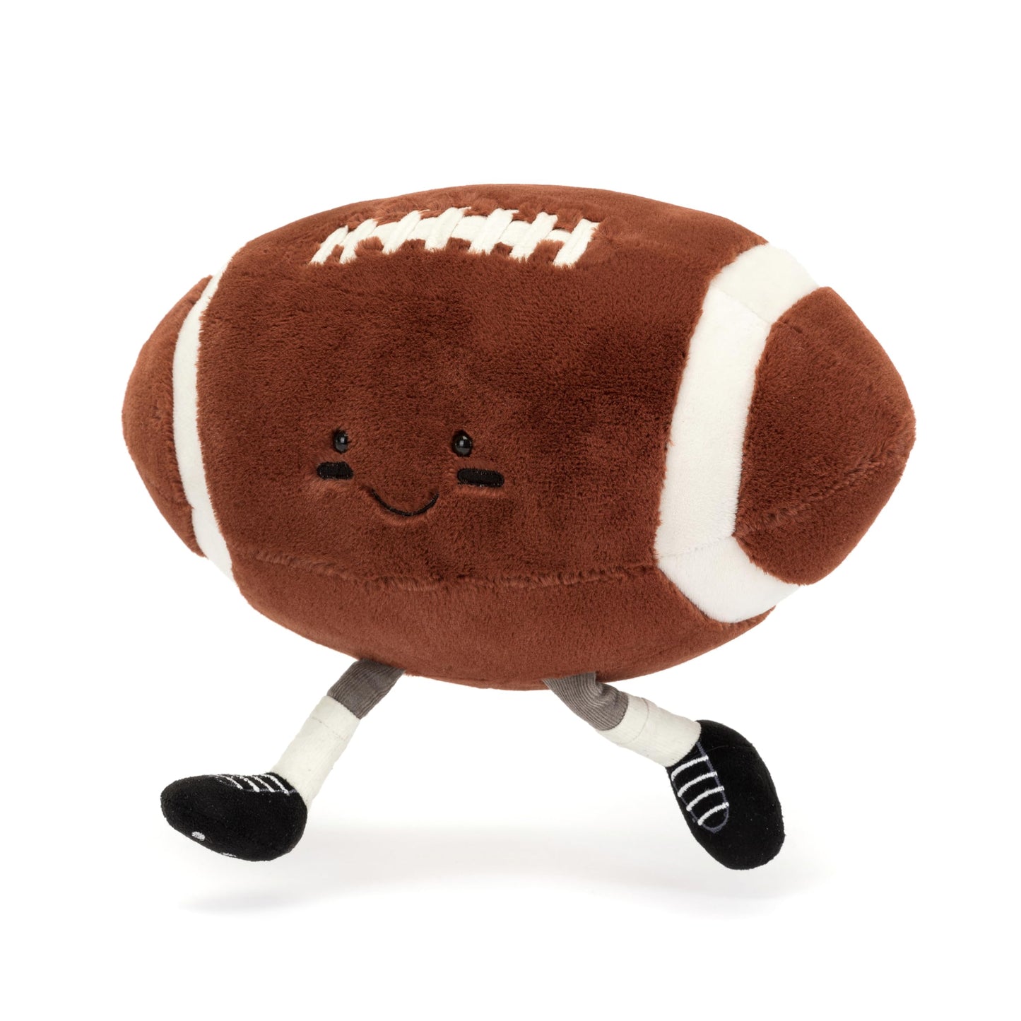 Jellycat Amuseables Football Stuffed Toy, 11 Inches - Football Plush Gift For Sports Fans