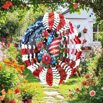 Wind Spinners Outdoor Butterfly - Birthday Gifts For Women Mom Wife Grandma, Hanging Butterflies Wind Sculptures, 12 Inch 3D Win