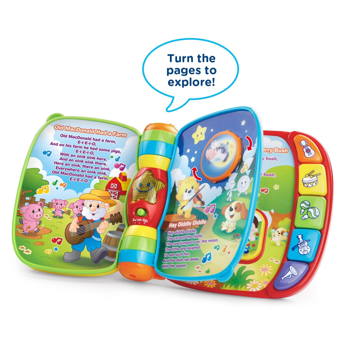 Vtech Musical Rhymes Book, Red