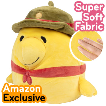 Squishmallows Original 8-Inch Woodstock Beagle Scout - Official Jazwares Plush - Collectible Soft & Squishy Peanuts Snoopy Stuff