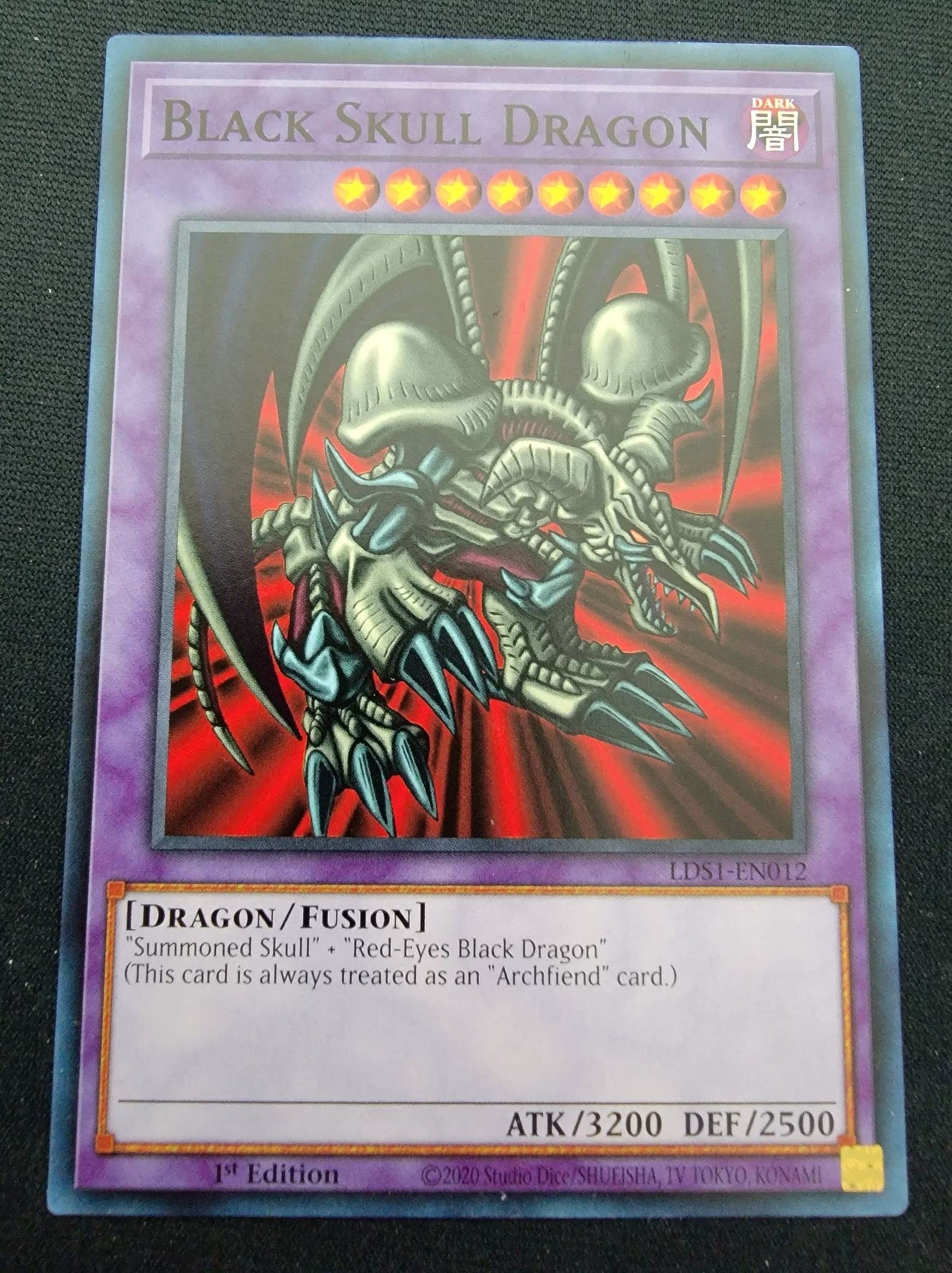 Black Skull Dragon - Lds1-En012 - Legendary Duelists: Season 1 - Common - 1St Edition