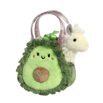 Aurora® Fashionable Fancy Pals™ Foodie Avocado™ Stuffed Animal - On-The-Go Companions - Stylish Accessories - Green 5.5 Inches