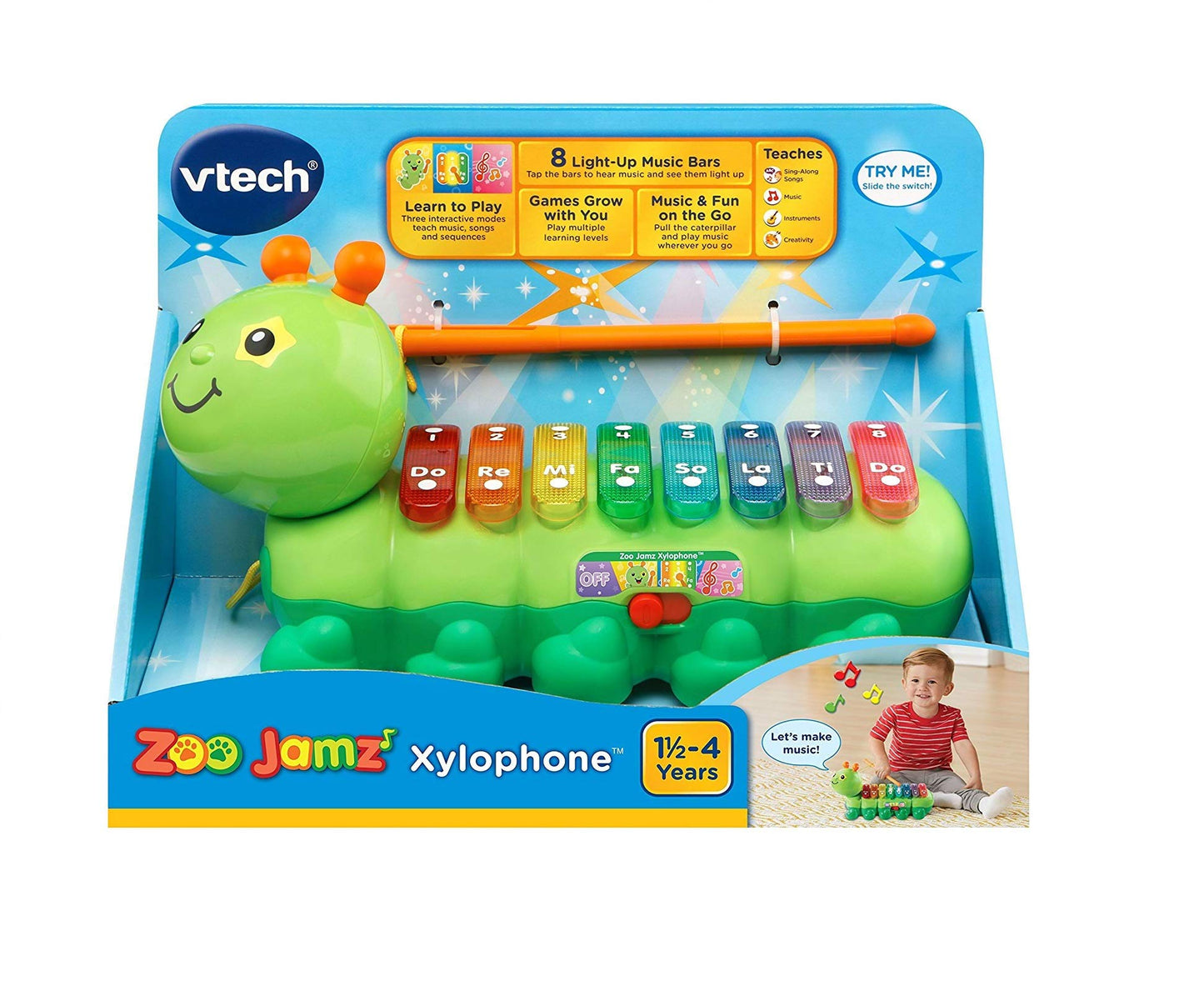 Vtech Zoo Jamz Xylophone, Green
