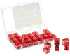 Educational Insights See and Stamp Alphabet Transparent Stamps - Lowercase 5/8, Set of 26 Letters and 4 Punctuation Marks: Perfe