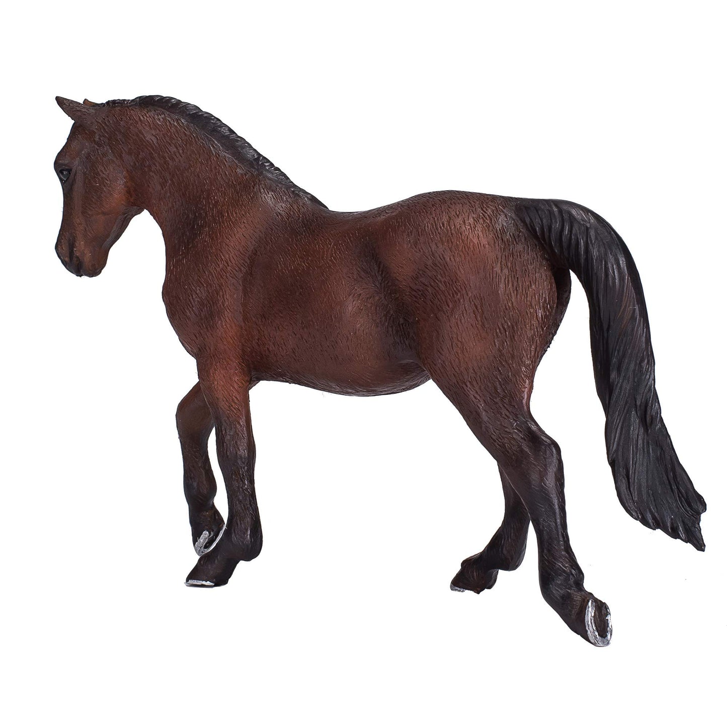 Mojo Morgan Stallion Bay Realistic Equestrian Horse Club Hand Painted Toy Figurine