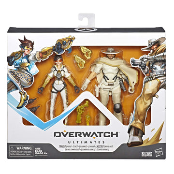 Hasbro Toys Overwatch Ultimate Series Tracer & Mccree Fual Pack 6' Collectible Action Figures