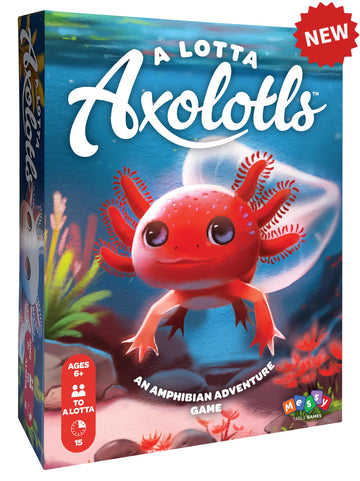 Messy Table Games A Lotta Axolotls | New Lighthearted Card Game | Great For Game Night | Perfect For Kids And Adults | Ages 6 An