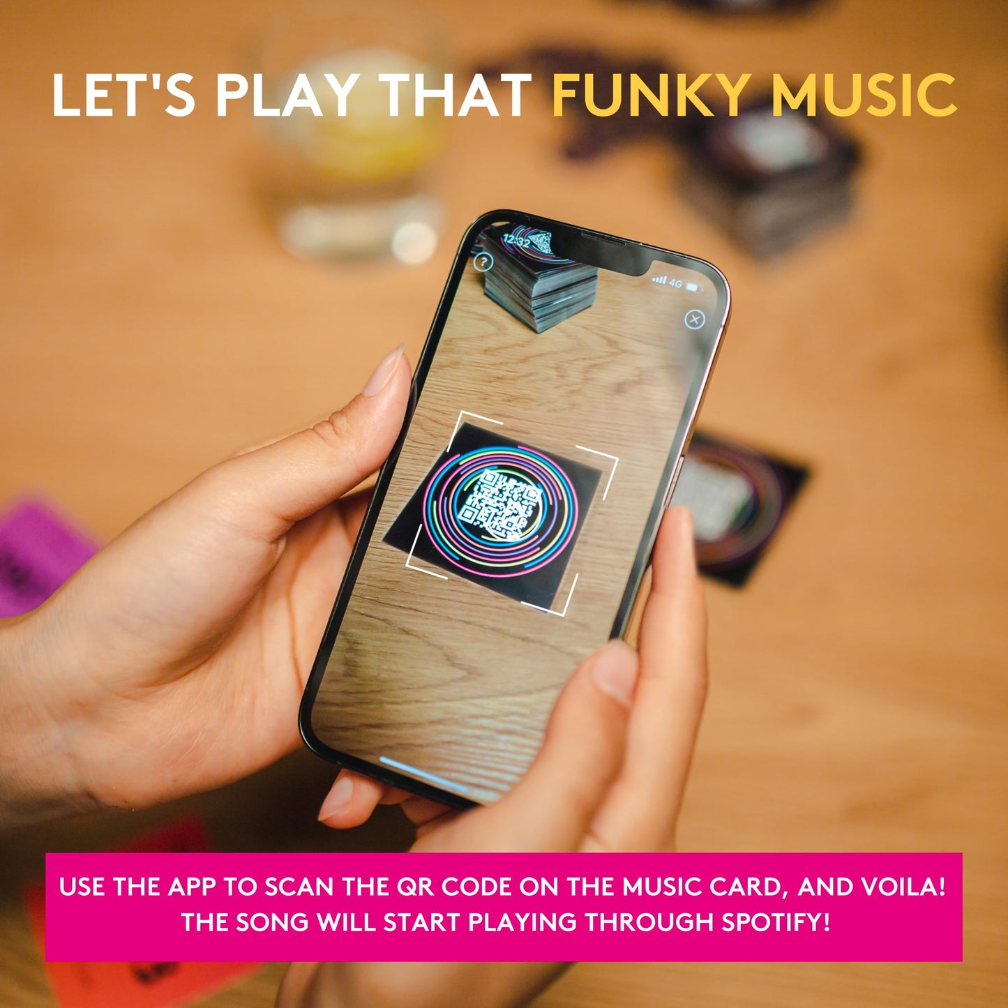 Jumbo Hitster Music Party Card Game - Fun Quiz for 2-10 Players, 300+ Iconic Hits - Great for Family Game Nights (US Edition)