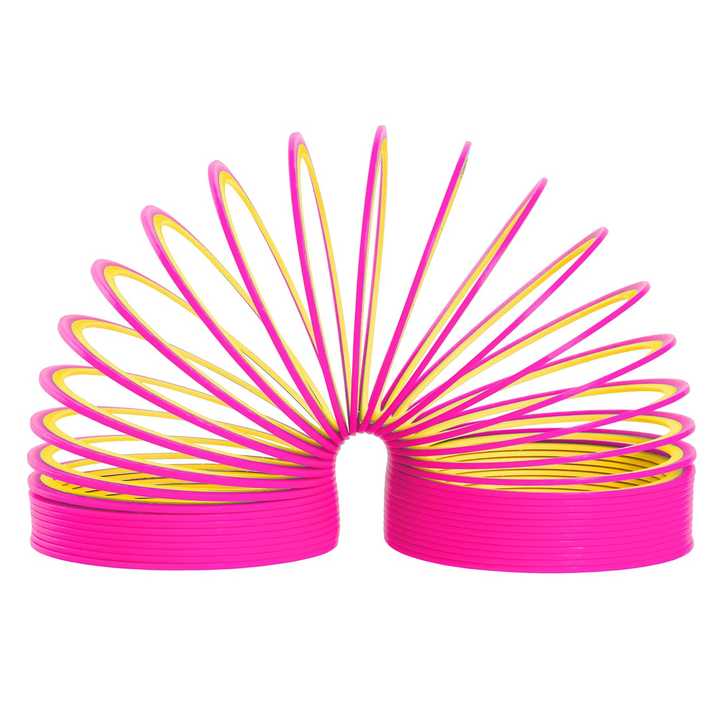 Just Play Slinky - Original Walking Spring Toy, Multicolor Neon, Small, Plastic, 3-Pack, Ages 5 Up, Model 03200