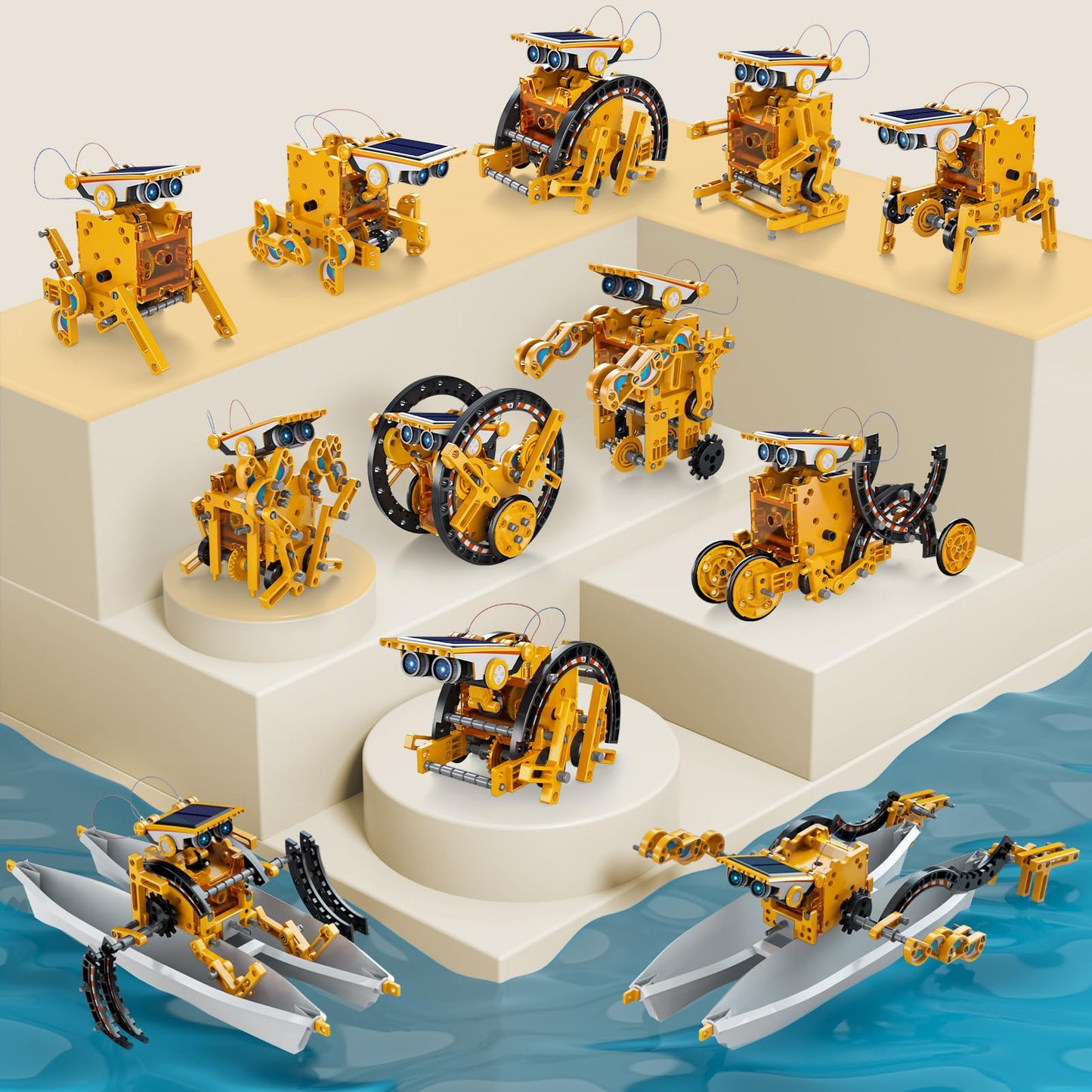 Stem 12-In-1 Education Solar Robot Toys For Boys Ages 8-13, Diy Stem Building Science Kit Birthday Gifts For Kids 8 9 10 11 12 1