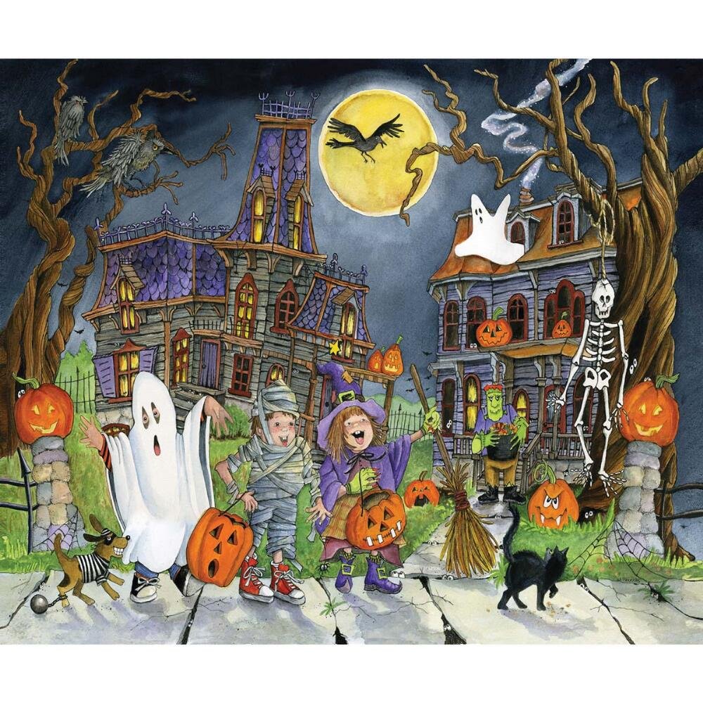 Vermont Christmas Company Little Goblins Jigsaw Puzzle 1000 Piece