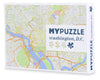 GeoToys Metropuzzle Washington D.C. Jigsaw Puzzles 1000 Pieces Detailed Map Geography Puzzle Challenging mature-themed Puzzle Fun Puzzles for mature-themeds Family Puzzles US City Puzzle Map Poster Included