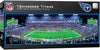 MasterPieces 1000 Piece Sports Jigsaw Puzzle - NFL Tennessee Titans Center View Panoramic - 13x39