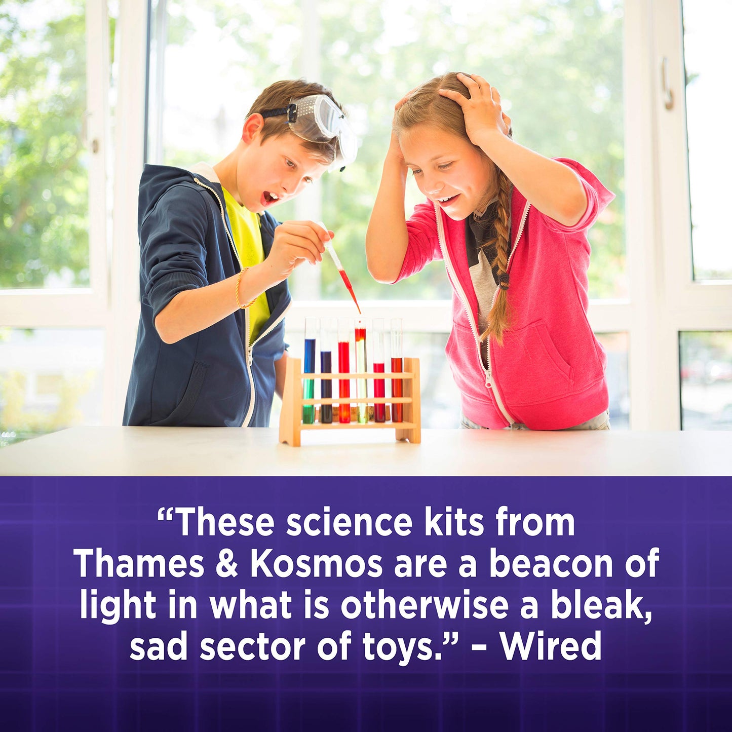 Thames & Kosmos Chem C3000 (V 2.0) Chemistry Set | Science Kit With 333 Experiments & 192 Page Lab Manual, Student Laboratory Quality Instruments & Chemicals, Multi, 21.3' Large X 7.2' W X 14.6' H (640132)