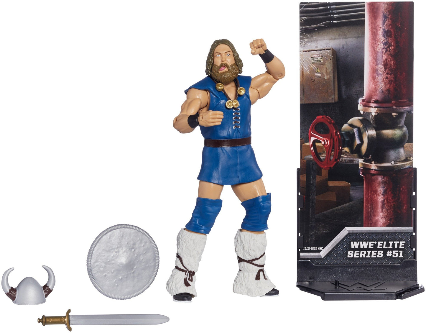 Wwe Berzerker Elite Collection Action Figure