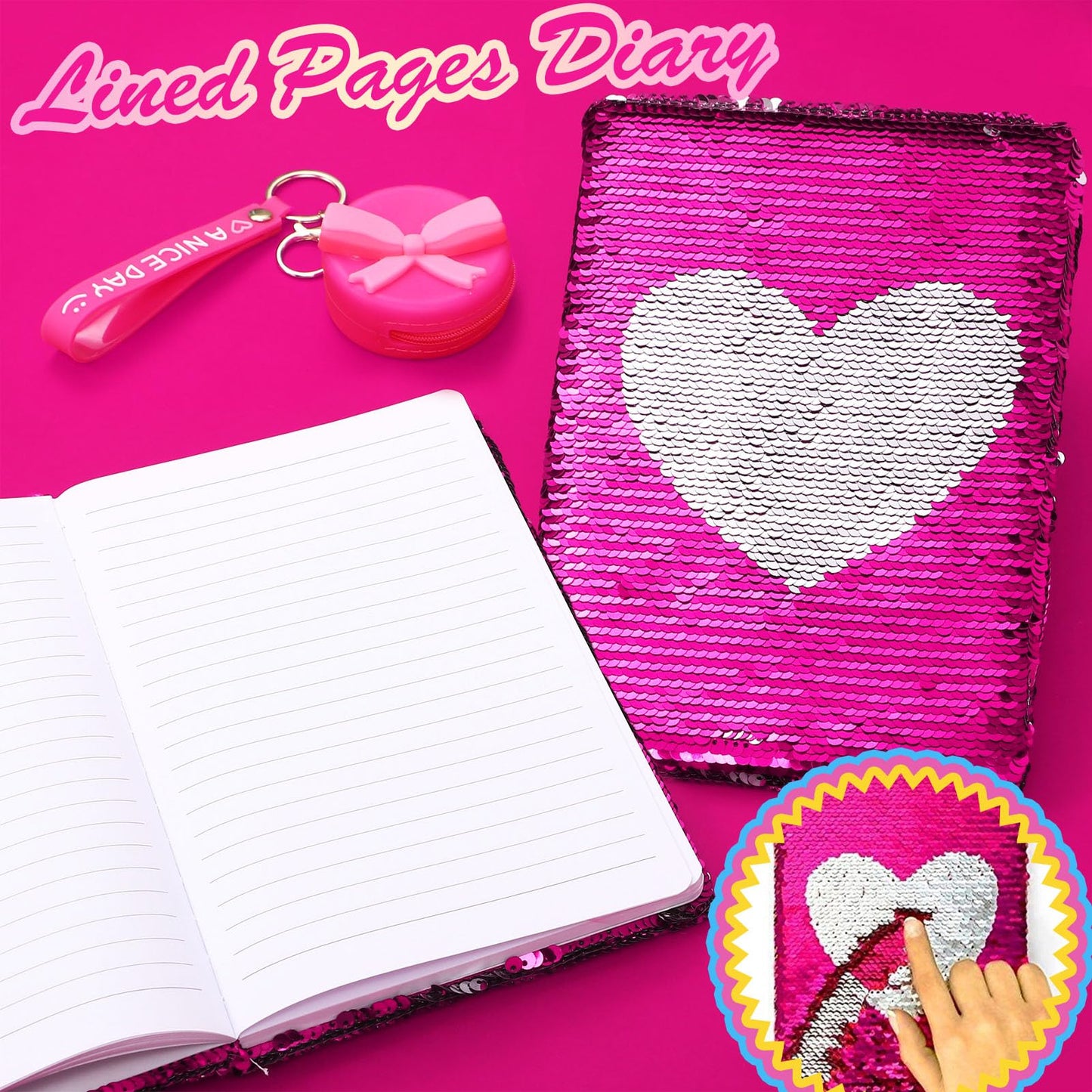 Golray Princess Gifts For Girls Toys Aged 4 5 6 7 8 9 10 Years Old, My First Purse With Pretend Play Accessories Handbag/Sunglasses/Diary/Water Bottle, Kid Teen Girl Stuff Birthday Toy