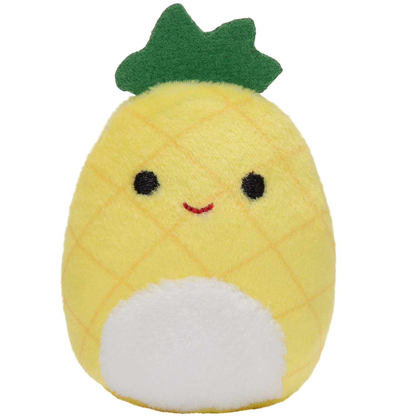 Squishville By Squishmallows Mini Plush Fruit Squad, Six 2' Soft Minimallow Plush, Irresistibly Colorful Fruits, Mini Peach, Pineapple, And Watermelon
