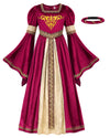 ReliBeauty Medieval Princess Costume for Girls,130
