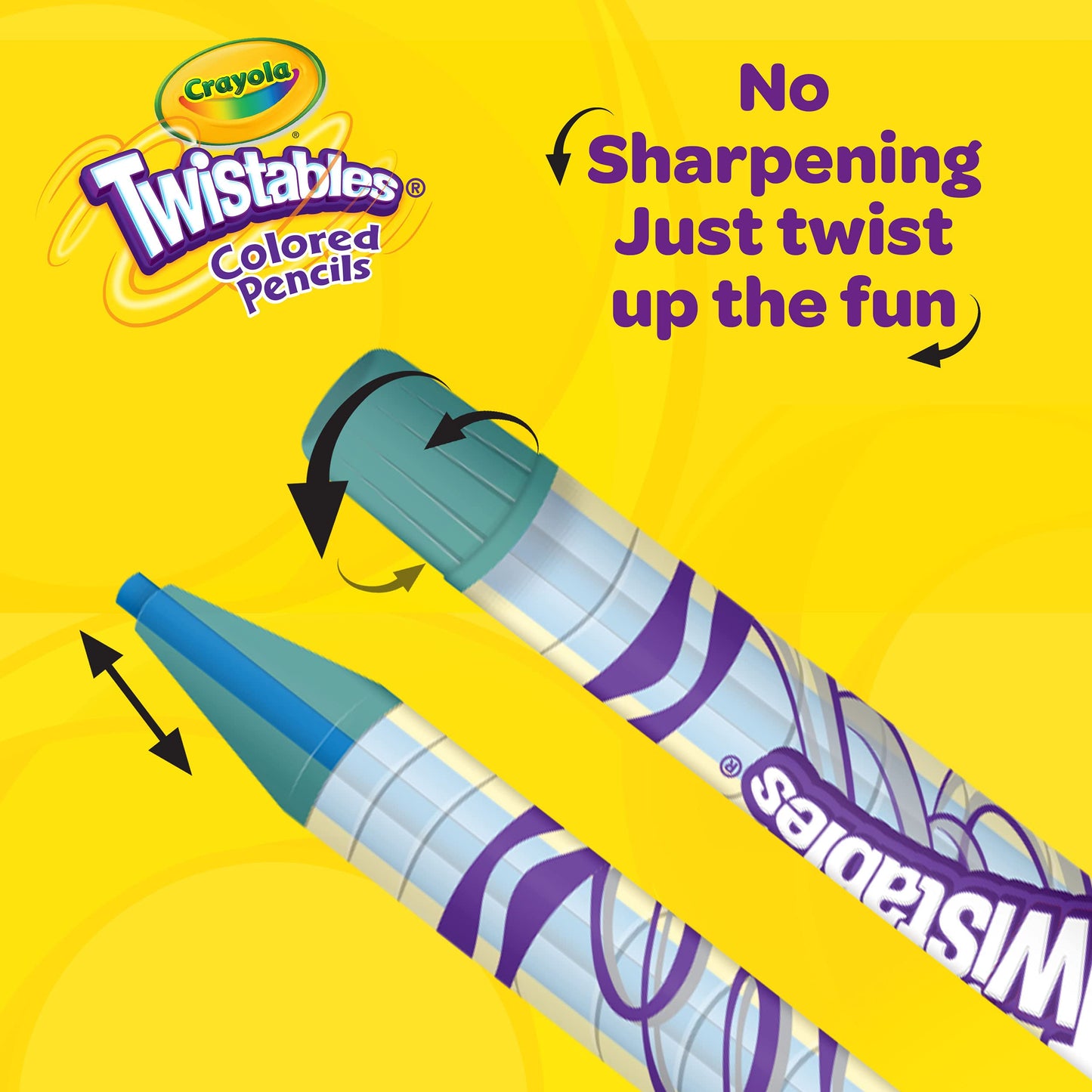 Crayola Twistables Colored Pencil 12 pk