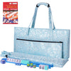 TIASUSAN American Mahjong Game Set - 166 Light Green Tiles, Blue Bag, 4 Racks, Plastic, 1.2x0.9x0.5 Inches