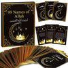 99 Names Of Allah Flashcards Quran Verses Asma Ui Husna Cards Eid Al Adha Learning Cards In Arabic And English Eid Or Ramadan Gi
