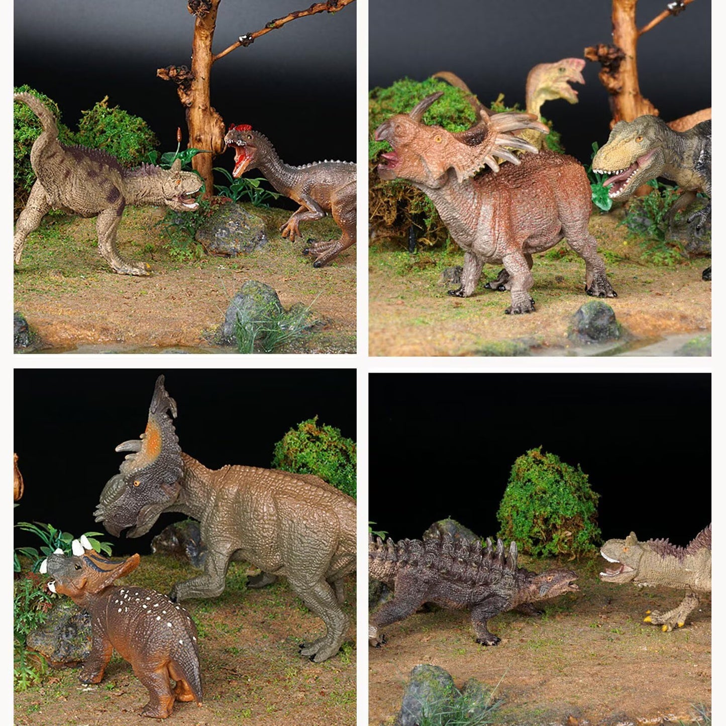 Pau1Hami1Ton Dinosaur Toys For Kids 3-5,6 Pack Realistic Toddler Dinosaur Toy Set,Educational Dinosaurs For Kids 3-5,Perfect Din