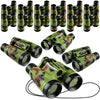 Deekin 16 Toy Binoculars For Kids With Neck String Learning Novelty Binocular Bulk Jungle Safari Hunting Party Favor For Explorer Gifts Bird Watching Camping Hunting, 4.3 X 4.1 Inch(Camouflage)