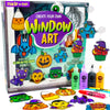 Made By Me Create Your Own Halloween Window Art, Diy Suncatcher Kit And Clings, Great Staycation Or Sleepover Activity, Fun Group Activity, Arts And Crafts Set For Kids Ages 6, 7, 8, 9