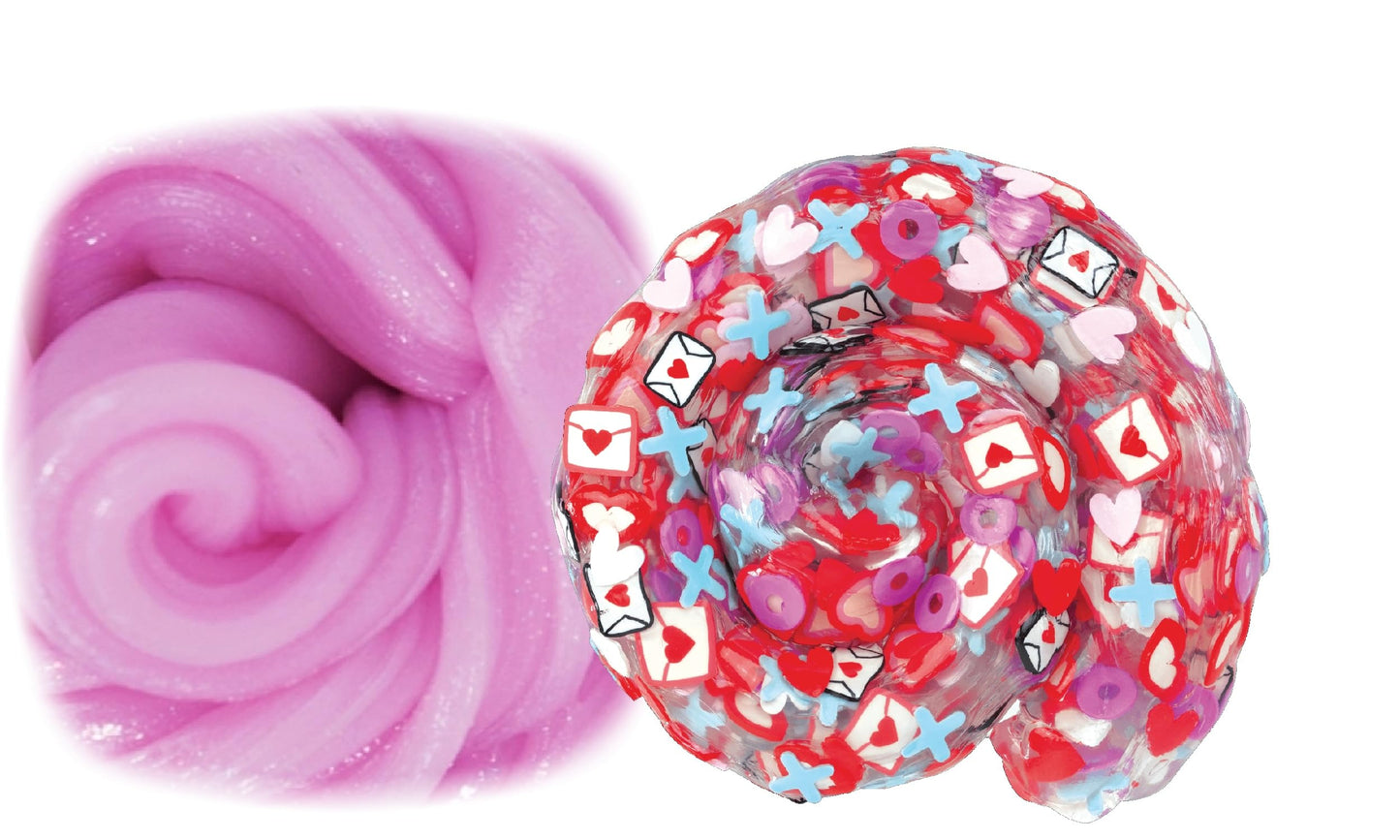 Crazy Aaron'S Putty Mini Tins Love Letter Lots Of Love (Kisses), Be Mine (Hearts), Hug Me (Xox) And Love Is In The Air (Scented)