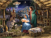 Bits And Pieces - 1000 Piece Jigsaw Puzzles For Adults - 1000 Pc 'Nativity' Christian Christmas Puzzle By Liz Goodrick-Dillon - 20' X 27' (500 Piece Nativity Puzzle)