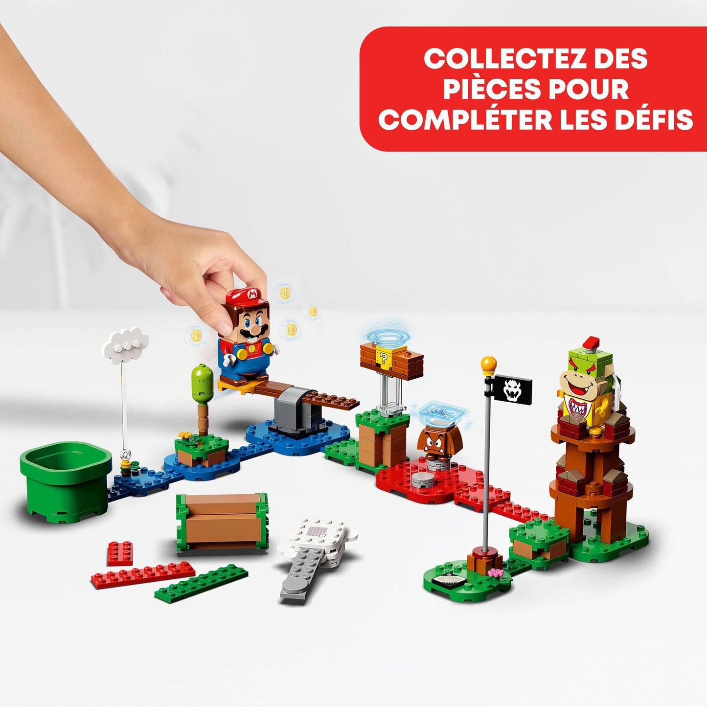 Lego Super Mario Adventures With Mario Starter Course Set, Buildable Toy Game, Collectible Gifts For Kids, Boys & Girls 6 Plus Year Old With Interactive Figure 71360