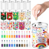 Tandefio 16 Pcs Diy Coin Piggy Bank Metal Piggy Bank Money Piggy Bank Blank Saving Box With 24 Acrylic Paint Markers Piggy Bank