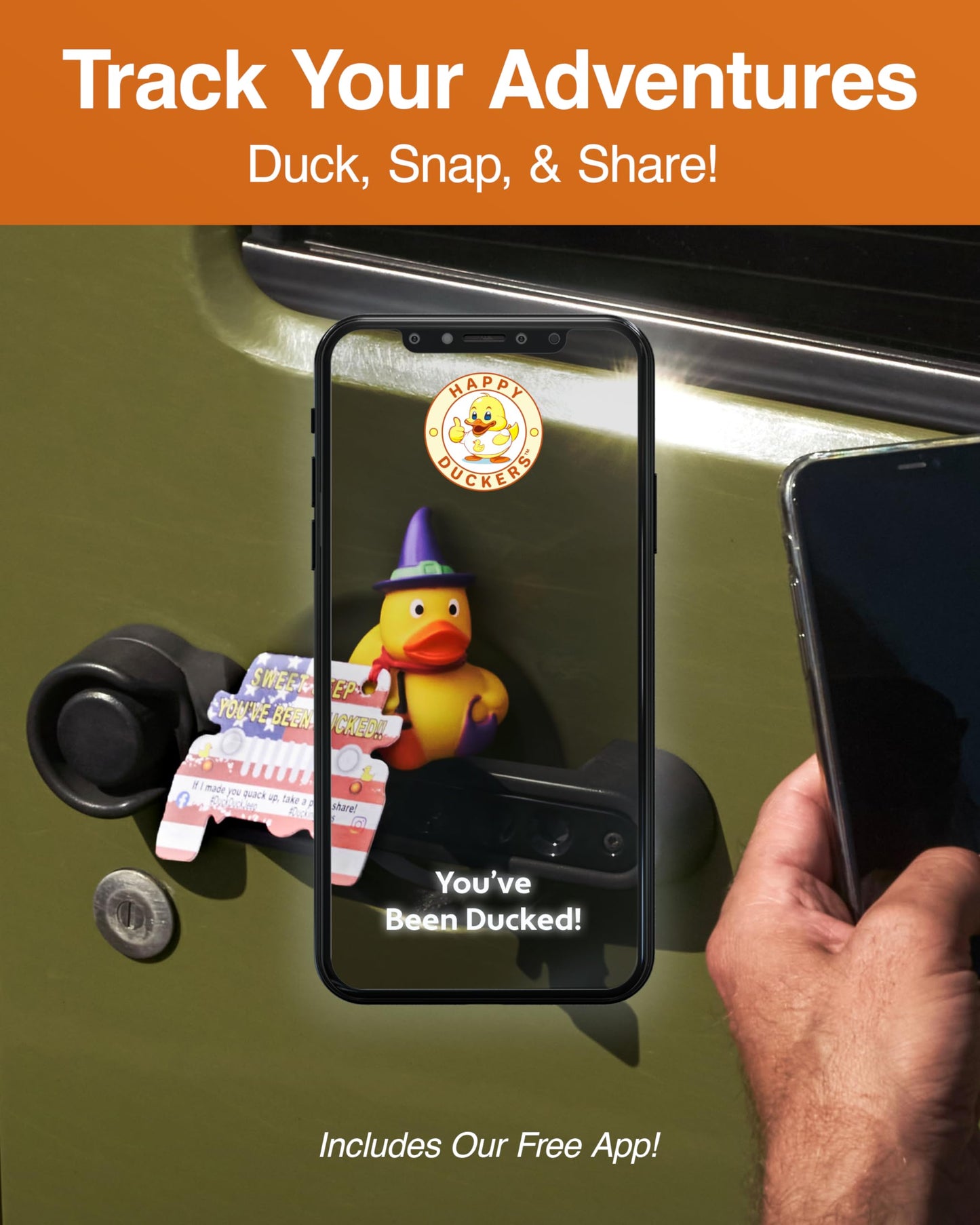 Jeep Ducks For Ducking (24 Pieces) - Halloween Ducks For Jeeps - 2' Halloween Themed Rubber Ducks Jeep Ducking - Plus Official Duck Duck Jeep Mobile App - Kid'S Party Favor
