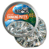 Crazy Aarons Thinking Putty - Liquid Glass - See-Through Putty for Kids and Adults in a 4 Tin - Creative and Endless Fun, Stres