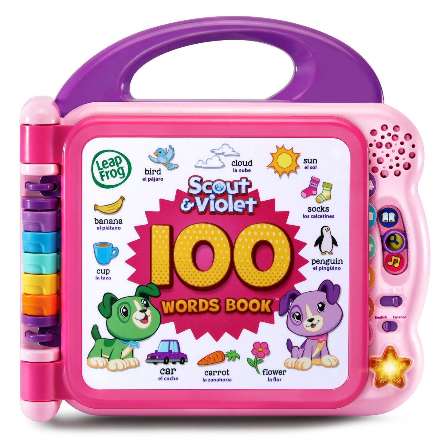Leapfrog Scout And Violet 100 Words Book, Purple