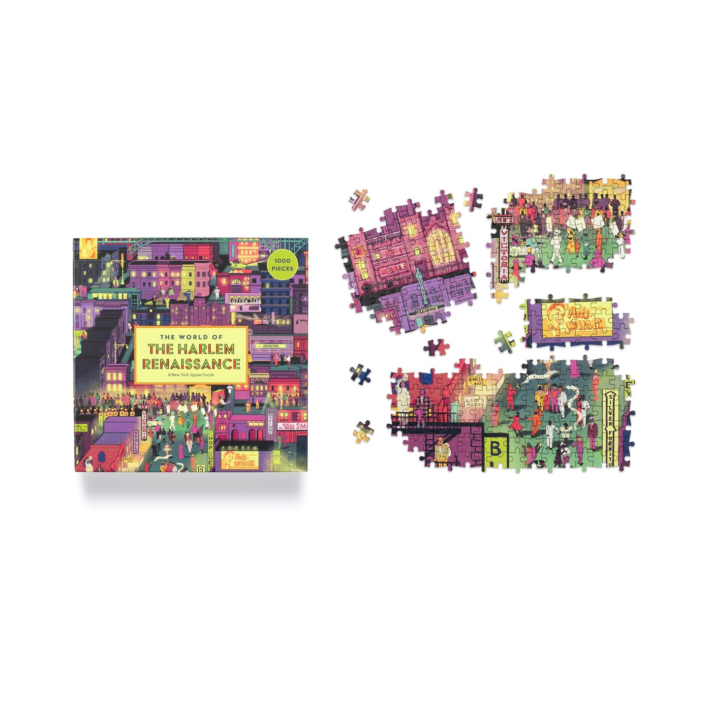Laurence King 1000 Piece Puzzle - The World of The Harlem Renaissance - Copper - Model 9781913947057 - Color: Harlem Renaissance