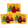 My Scratch Offs - 26 Pack Thanksgiving Turkey Friendsgiving Scratch Off Cards For Family Games, Thank You Cards Small Business, Party Games & Door Prizes