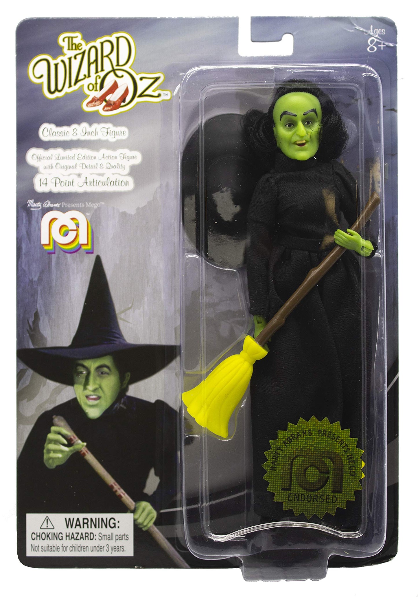 Mego Wizard Of Oz Wicked Witch 8 Inch Action Figure