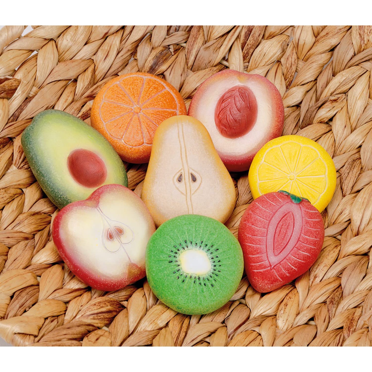 FRUIT SENSORY STONES
