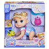 Baby Alive Crawl 'n Play Harper Hugs Electronic Crawling Baby Doll, 10.75 Inches, Blonde Hair, Toys for Kids 3 Years & Up