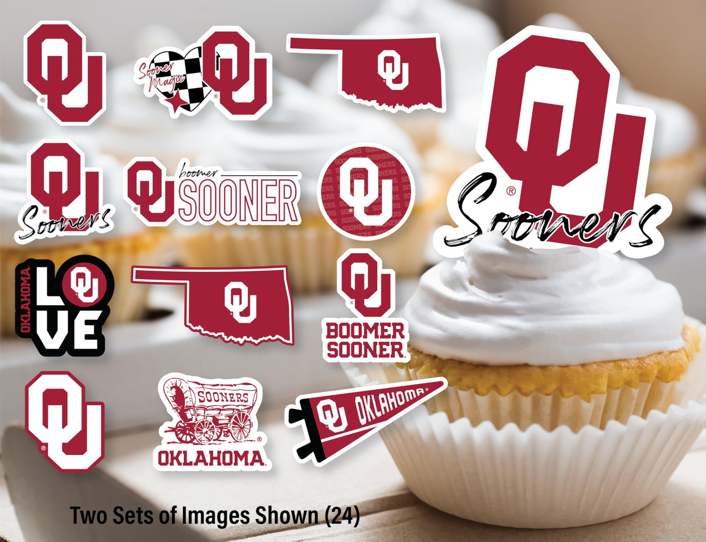 Oklahoma Sooners Party Supplies (42 Pieces) For University Of Oklahoma Graduation, Tailgating And Birthday Party Decorations Wit