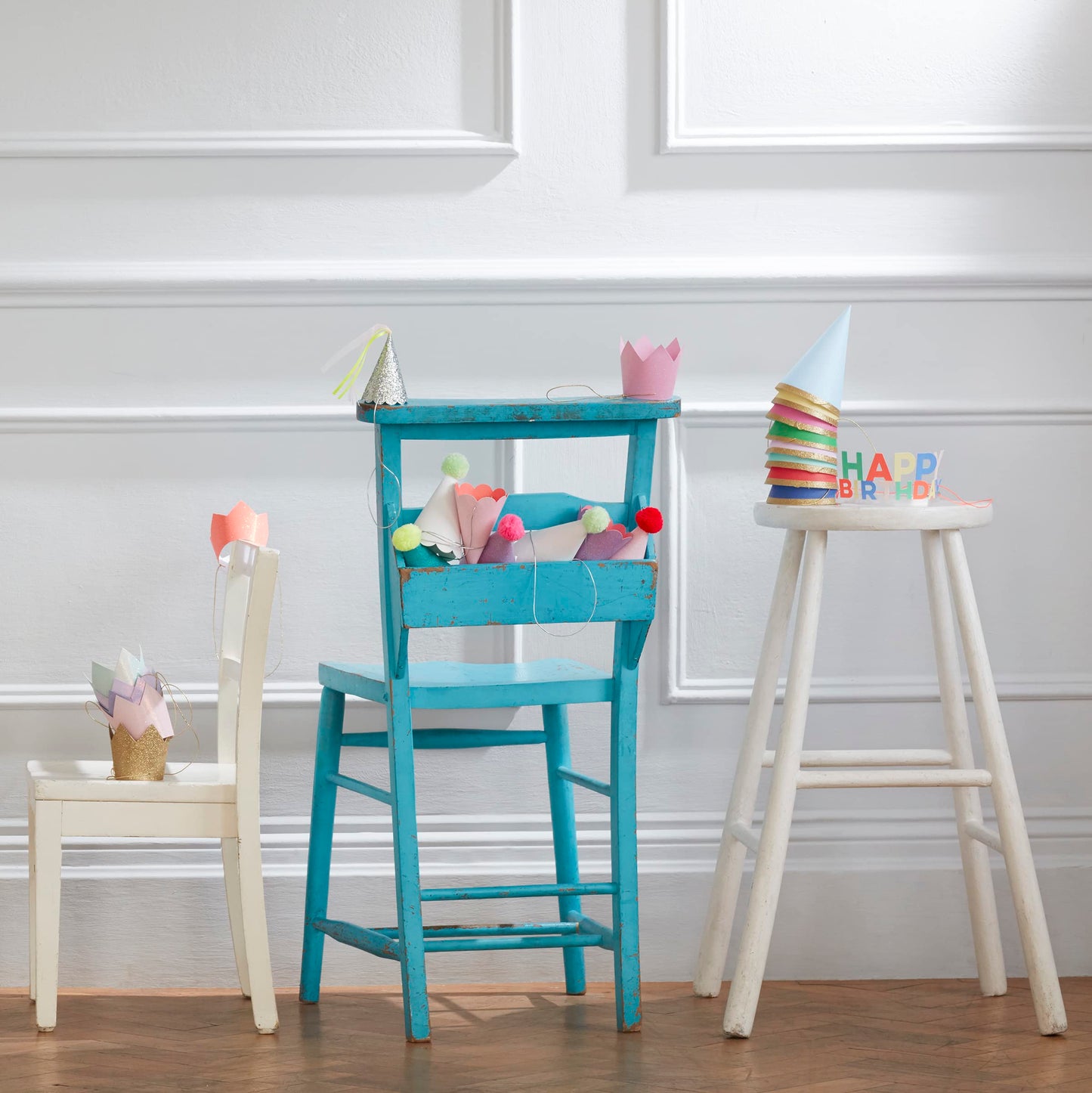 Meri Meri Happy Birthday Party Hats