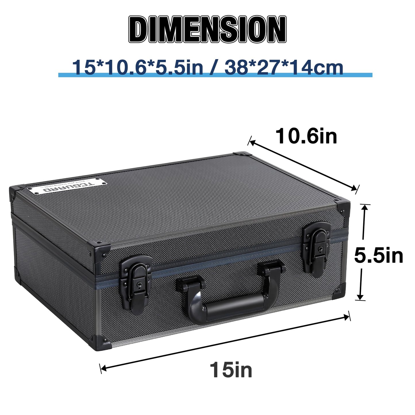 Tcguard Toploader Storage Box For 3''*4'' 35Pt Toploaders, Waterproof, Anti-Skid, Card Storage Box With Dividers, Fits Trading C