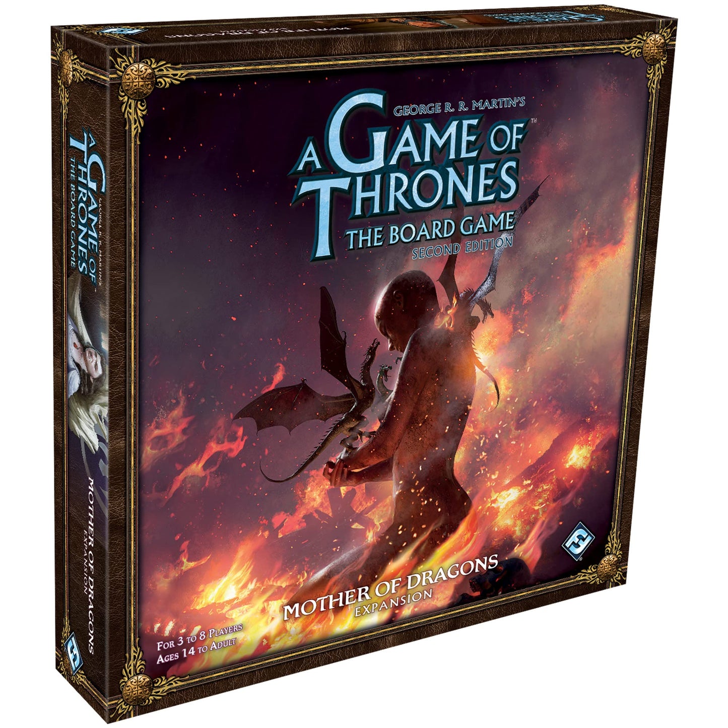 A Game Of Thrones The Board Game Mother Of Dragons Expansion Strategy Game For Kids & Adults, Ages 14+, 3-8 Players, 2-4 Hour Pl