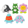 BumBumz RetroBumz Plush 5-Pack - 4.5 Inch Collectible Stuffed Toys, Polyester, RBBZ00136