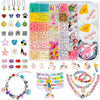 Accevo Unicorn Gifts for Girls, Bracelet Making Kit, 1370PCS Charm Jewelry Making Kit, Gifts for Teenage Girls Toys Age 5 6 7 8