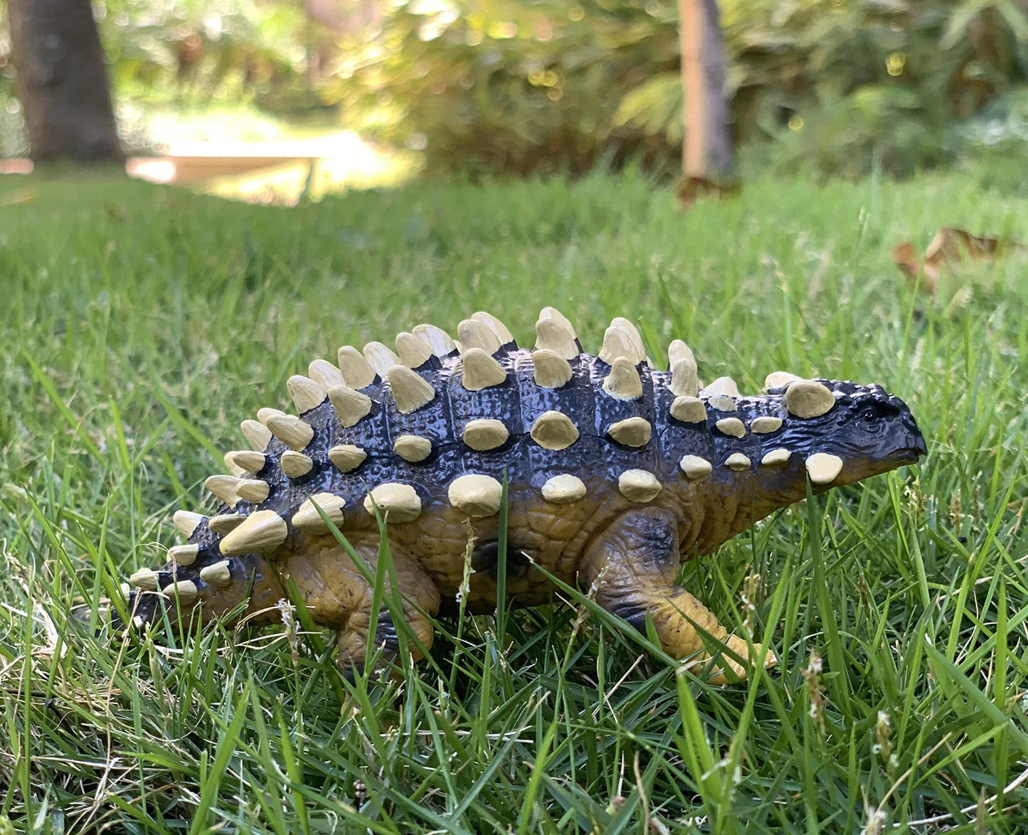 Gemini&Genius Ankylosaurus Dinosaur Toys, Ankylosaurus Figurine, Great Creative Play Gift, Collection, Cake Topper, Role-Play, S