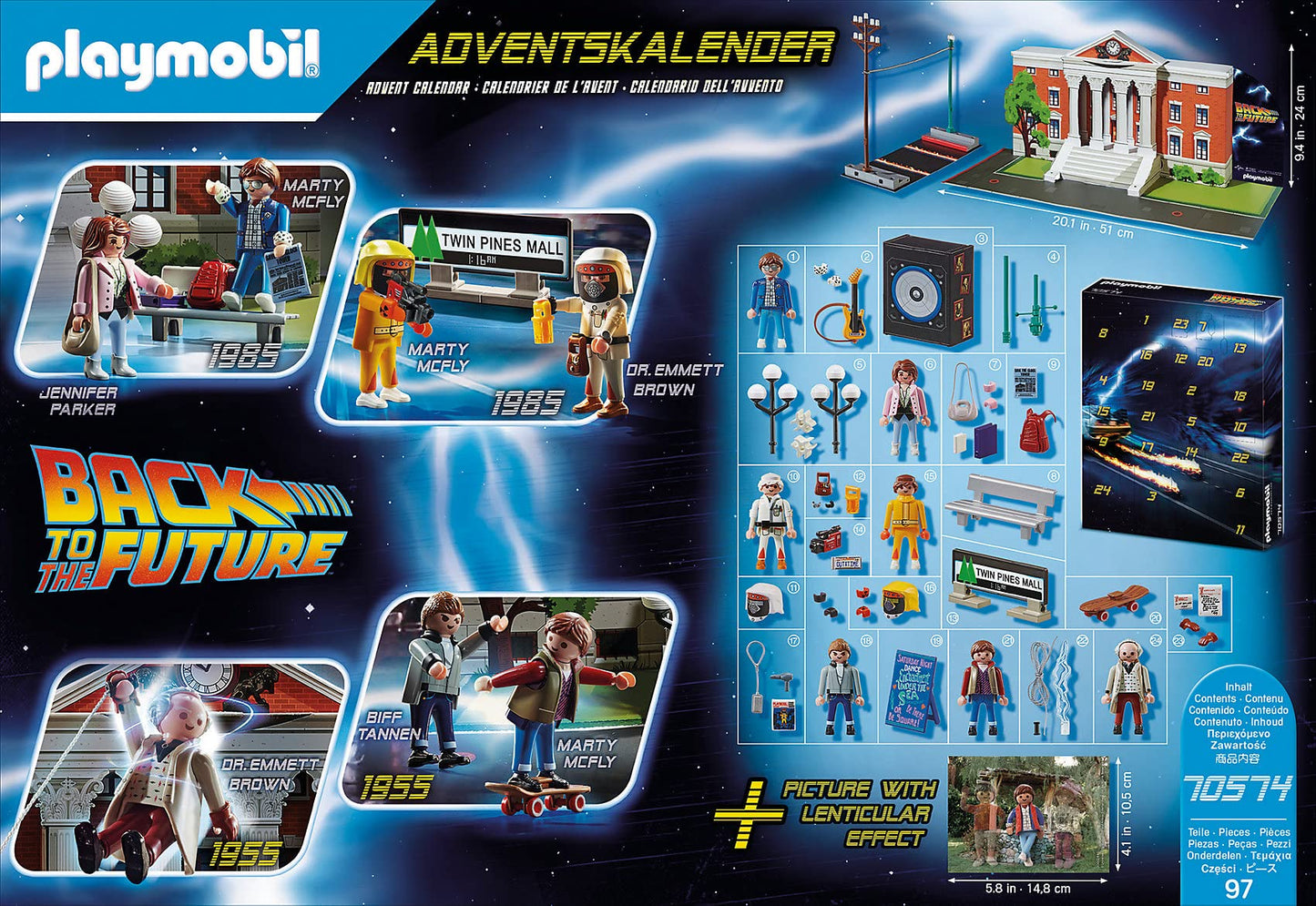 Playmobil Back To The Future Advent Calendar