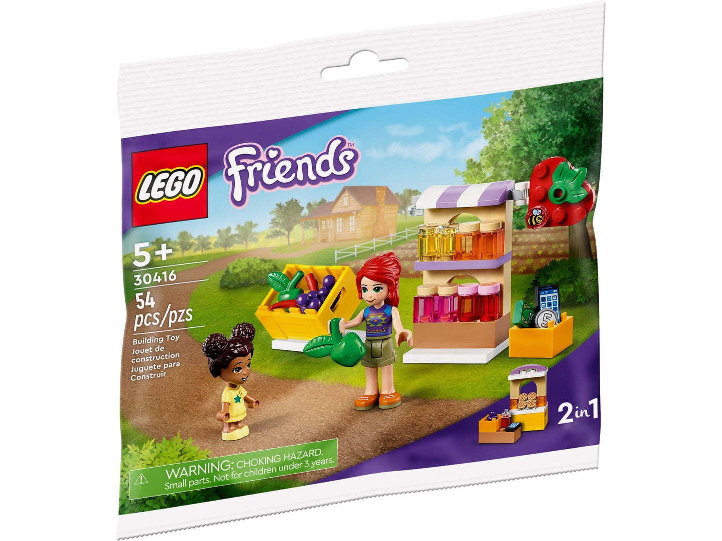 Brickcomplete Lego Friends Set Of 2: 41758 Lego Friends Advent Calendar 2023 & 30416 Market Bude