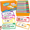 Edulok Word Families, Letter Sounds Flash Cards, ABC Vocabulary Flashcards, Kindergarten Sight Word Flash Cards, Learn to Read P